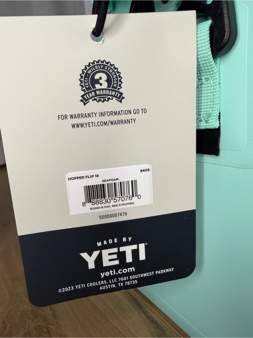 YETI Hopper Flip 18 – Seafoam NWT - Picture 5 of 9